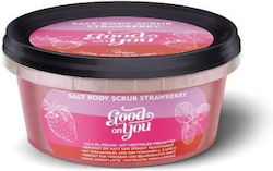 Good On You Körperpeeling Salz & Erdbeere 300g