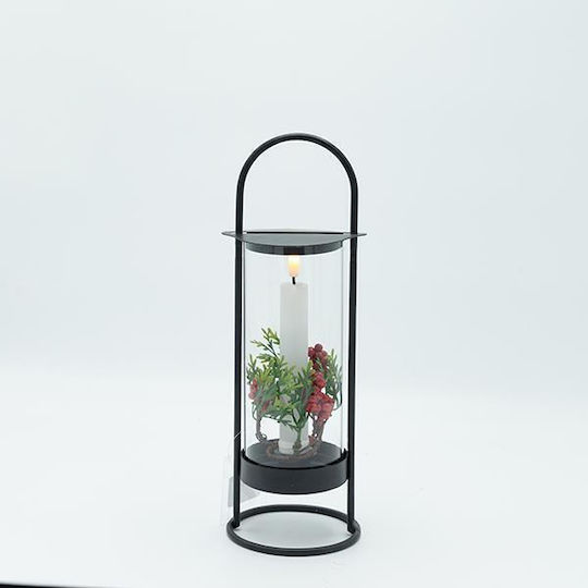 Eurolamp Laterne Metallisch Schwarz 10.5x30x33cm 1Stück Eurolamp Laterne Metallisch Schwarz 10.5x30x33cm 1Stück