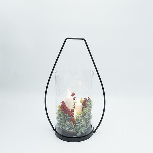Eurolamp Laterne Metallisch Schwarz 19x30x30cm 1Stück Eurolamp Laterne Metallisch Schwarz 19x30x30cm 1Stück