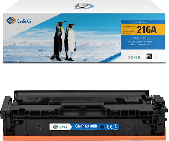 Премиум Тонер G&g 1.05k HP 216a Черен W2410a HP216a