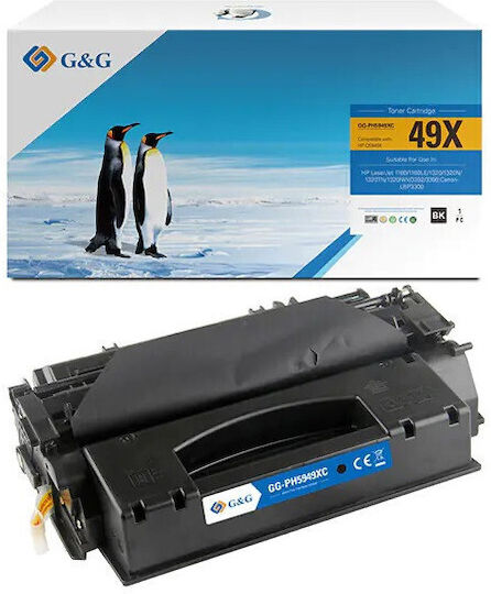 Premium Toner G&g 7k Hp 49x Black Q5949x Hp49x