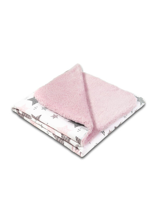 Kidizi Blanket Nursery Swaddling Blankets Cotton Pink 100x78cm