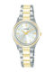 Lorus Women's Watch 26mm Battery with Gold Metal Bracelet