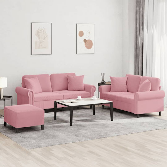 Set de Sufragerie 3 Scaune & 2 Scaune & Taburet