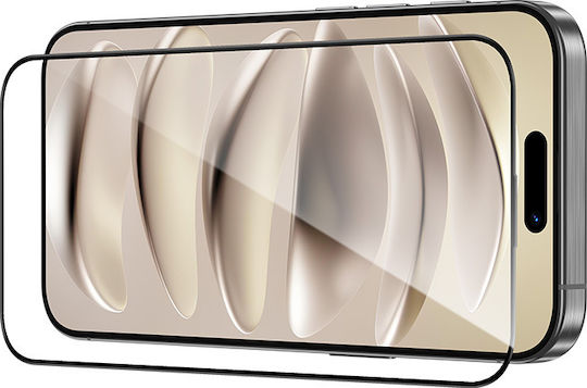 Benks Tempered Glass Μαύρο (iPhone 15 Pro Max)