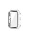 Sonique Plastic Case in Transparent color for Apple Watch 4/5/6/SE