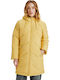 Better Weather Γυναικείο Μπουφάν για Χειμώνα Yellow