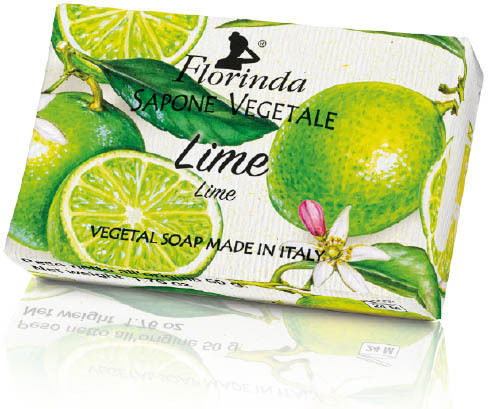 La Dispensa Pflanzliche Seife 50gr Lime Bunt