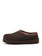 Tasman II Leather Winter Women's Slippers Brown