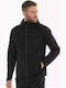 Athletic Jacket Waterproof and Windproof Black