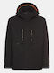 Winter Jacke Parka Wasserdicht und Winddicht Black