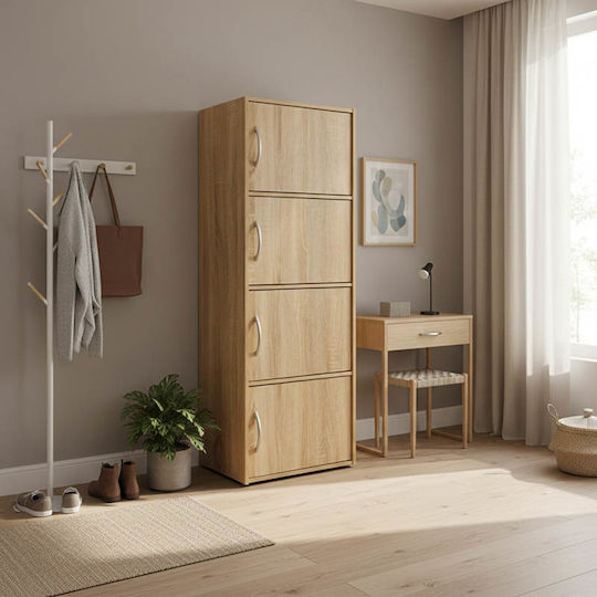 Bathroom Column Cabinet Floor 40x34.5x120cm Sonoma