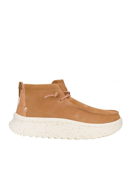 Hey Dude Wendy Peak Hi Suede Γυναικεία Μποτάκια...