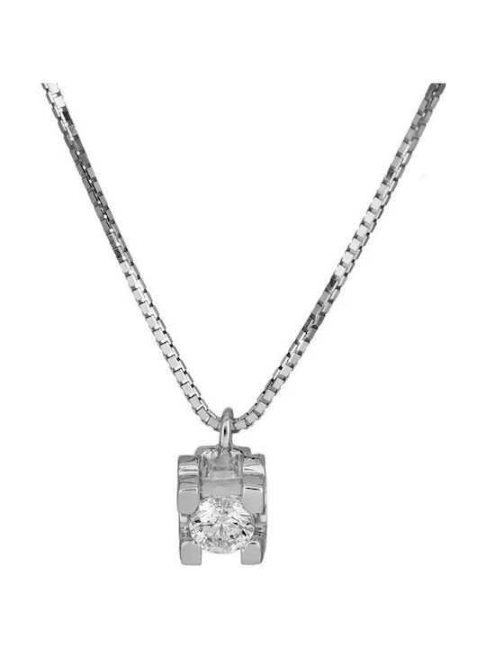 Necklace From 18k White Gold