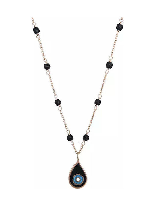 Double Necklace in Rose Gold 14K