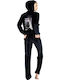 Sweatpants Jogger Velvet Black