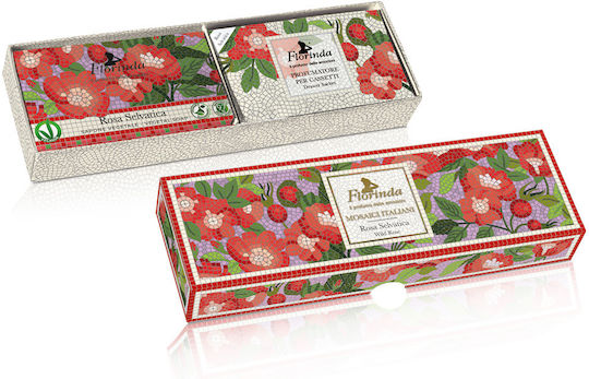 La Dispensa Pachet 1 Bucată Săpun 200gr 3 Plicuri Parfumate Rosa Selvatica Multicolor