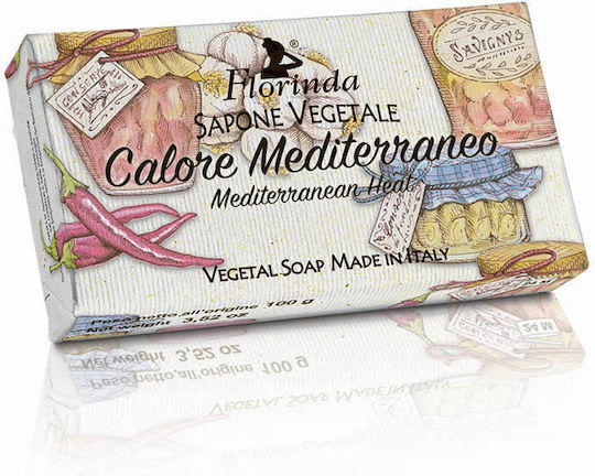 La Dispensa Pflanzenseife 100gr Körperreiniger Mediterrane Hitze Bunt