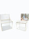 Paper Pack Metalic Cutie de Depozitare cu Capac 1buc