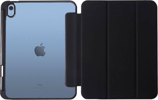 Redshield PC Folio Flip Cover Ανθεκτική Μαύρη (iPad 2022 10.9'')