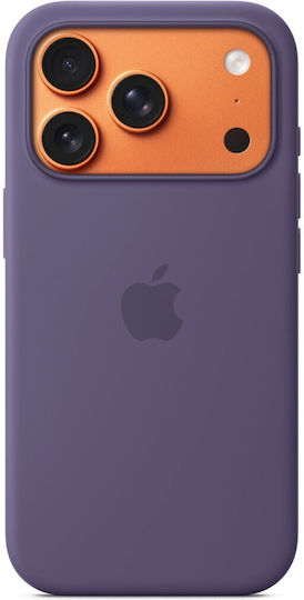 Apple Silicone Case με MagSafe Задна корица Силикон Purple Fog (iPhone 17 Pro)