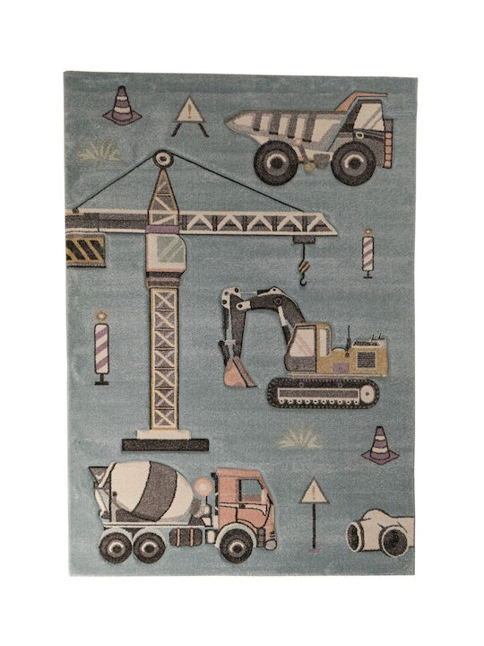 Tzikas Carpets 76888-230 Kids Rug Drumul Albastru 200x290cm