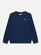 Παιδικό Φούτερ Μπλε Σκούρο Crewneck
