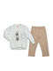Kids' Set with Leggings Winter 2pcs White
