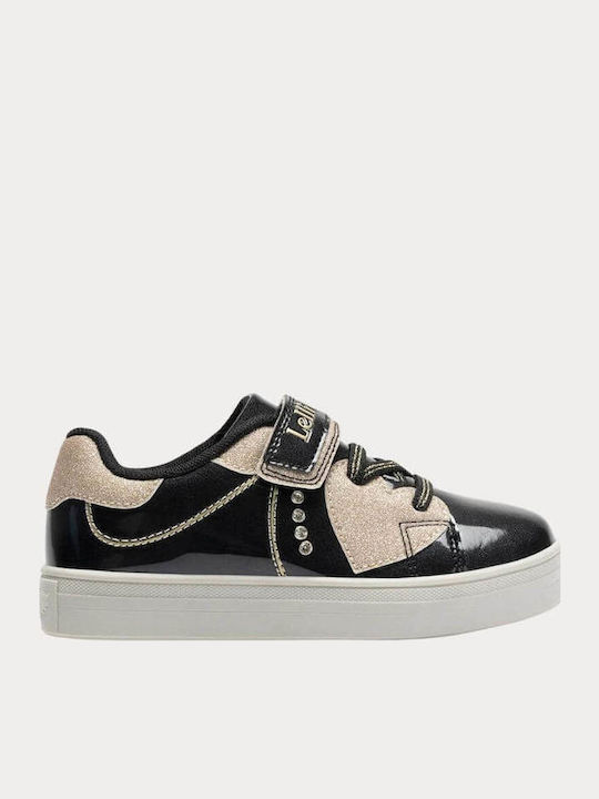 Παιδικά Sneakers με Σκρατς Μαύρα