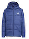 Padded Waterproof Kids Sports Jacket Windproof with Lining Blue
