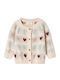 Kinderstrickjacke Rosa