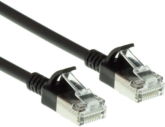 Act U/FTP (STP) Cat.6a (Gigabit) Καλώδιο Δικτύου Ethernet 2m Μαύρο