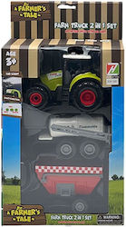 Luna Set Cu Tractor Camionetă Pentru 3+ Ani