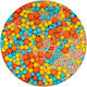 Lumea Confetti Decorativ Multicolore 800gr LSPM...
