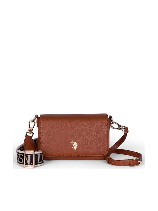 U.S. Polo Assn. Assn Women's Bag Shoulder Tabac...
