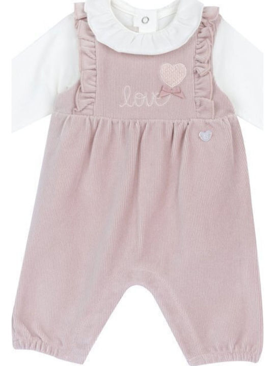 Chicco Babystrampler Langärmliges Weiß