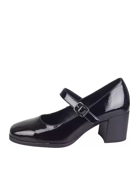 Envie Shoes Pantofi cu toc cu Curea Negre