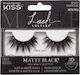 Kiss Faux Mink Self-Adhesive Βλεφαρίδες 3D Μαύρες