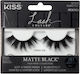 Kiss Faux Mink Self-Adhesive Βλεφαρίδες 3D Μαύρες