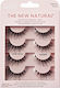 New Natural Wide Slacks Kiss False Lashes 4 Pieces