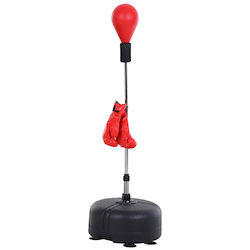 HomCom Speed Punching Bag 48cm Red