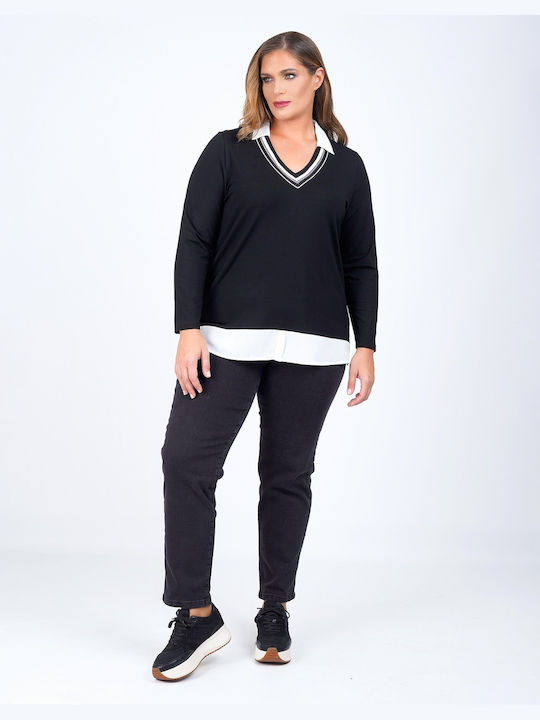 Dina Γυναικεία Μπλούζα Black