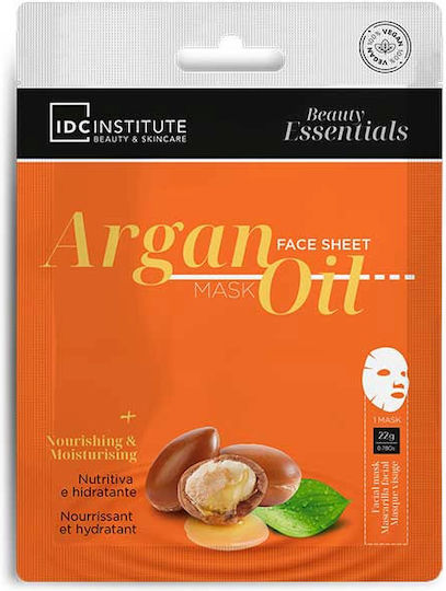 Argan Sheet Face Mask Argan Oil Idc Institute 22 G