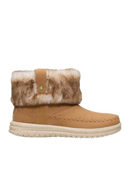 Hey Dude Boots Brown