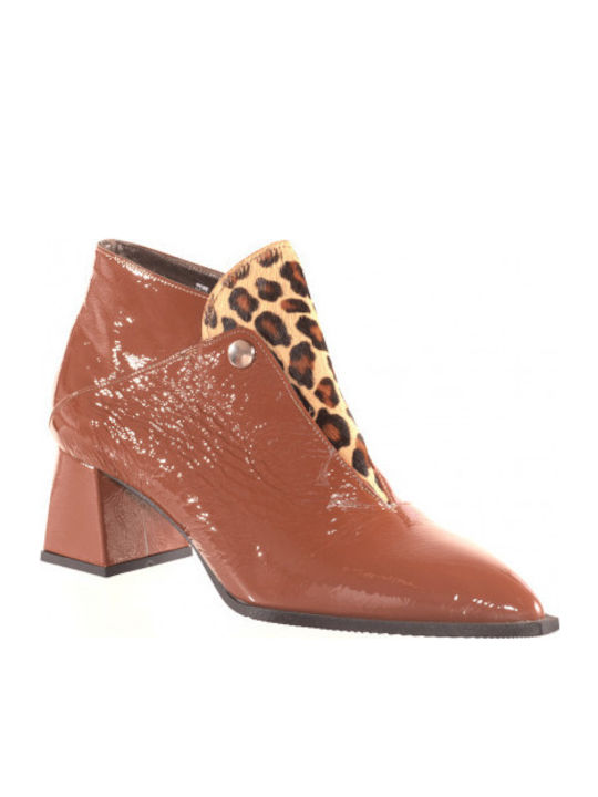 Stiefeletten Damen Tabac Braun