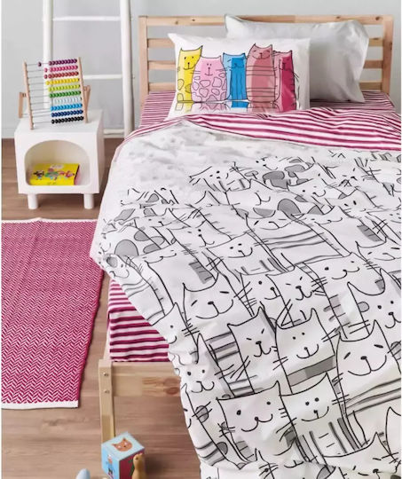 Kentia Kids Cotton Pillowcase Set 50x70cm Multi