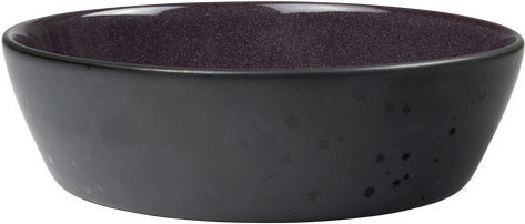 Bitz Servierschüssel Rund Keramik Schwarz mit Durchmesser 18cm