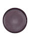 Bitz Plate Shallow Ceramic Black with Diameter 27cm