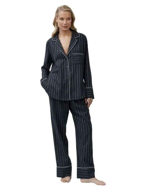 Aruelle Winter Women's Pyjama Set Anthracite