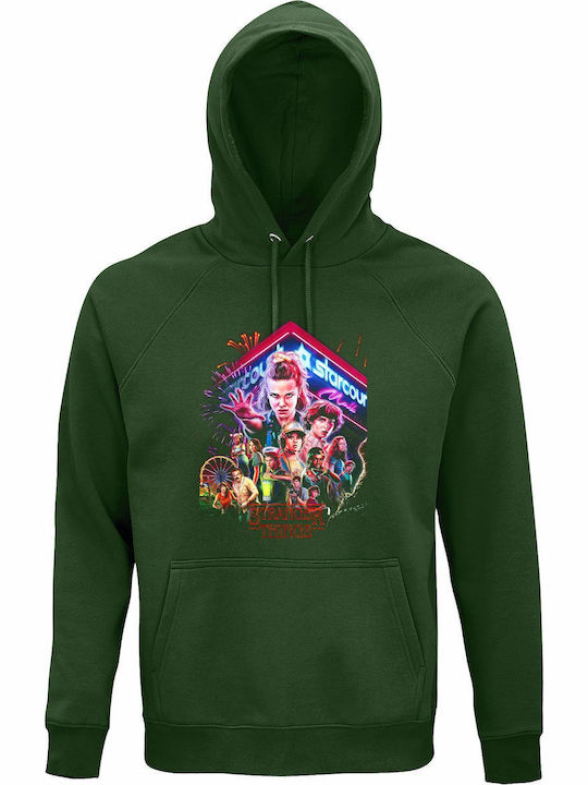Hoodie Unisex Organic " Stranger Things Unique ...